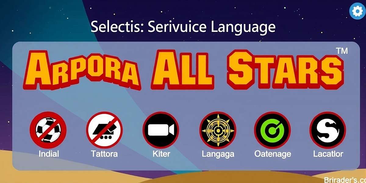 Arpora All Stars Language Selection Arpora All Stars language selection screen showing various Indian language options