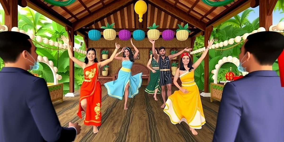 Arpora All Stars Cultural Event Arpora All Stars players participating in a virtual Goan harvest festival with traditional dances and music